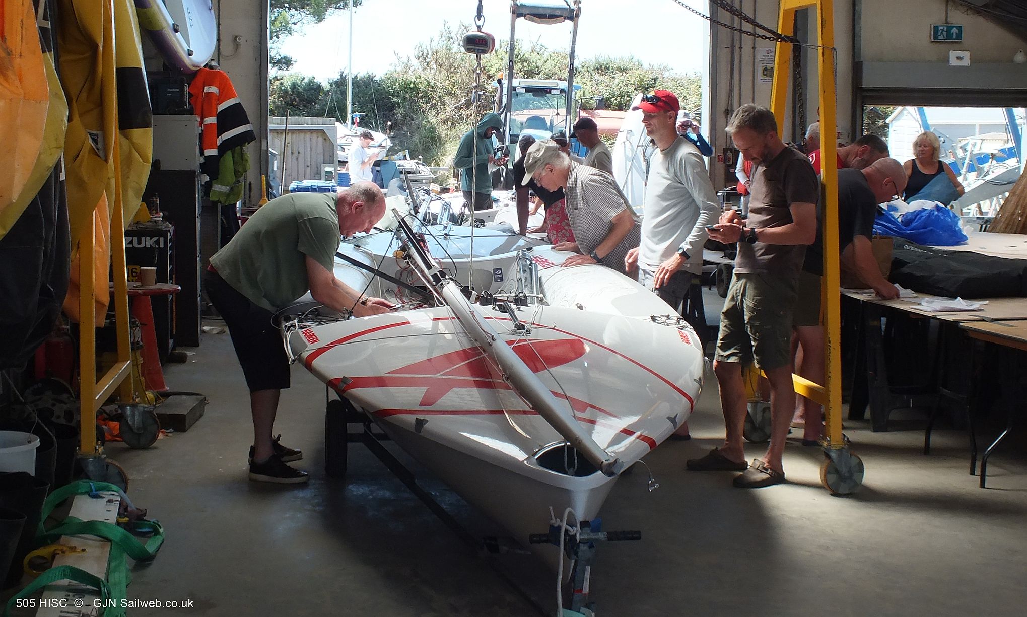 505 Worlds 2026 HISC Registration and Weighing