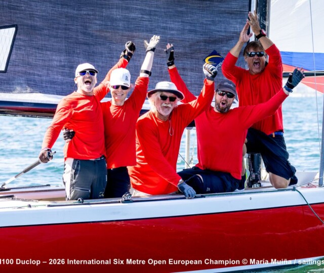 6 Metre Europeans Duclop Champion