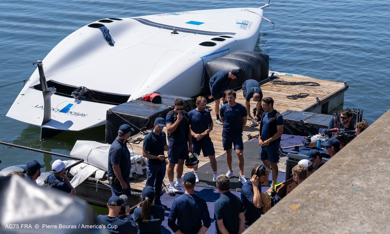 AC38 FRA AC75 Dockside