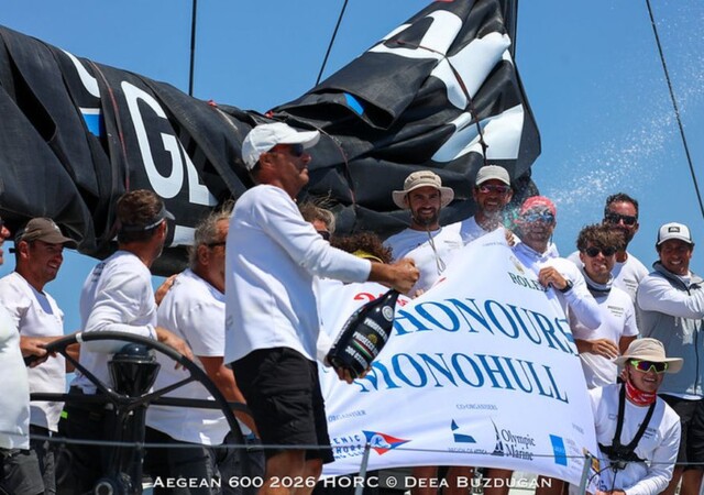 Aegean 600 Line Honours