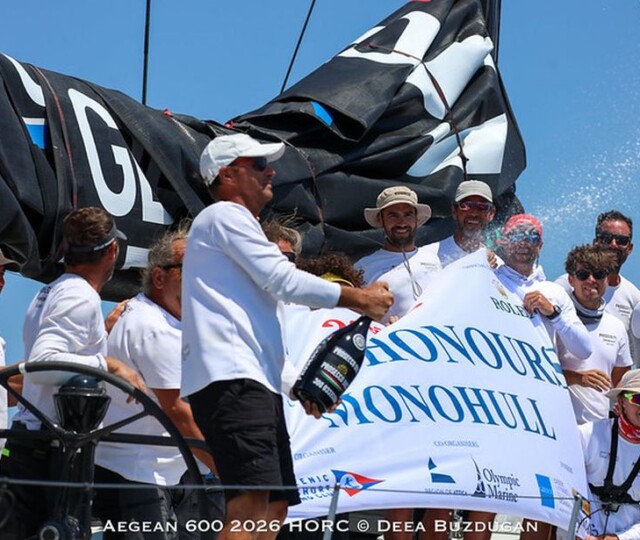 Aegean 600 Line Honours