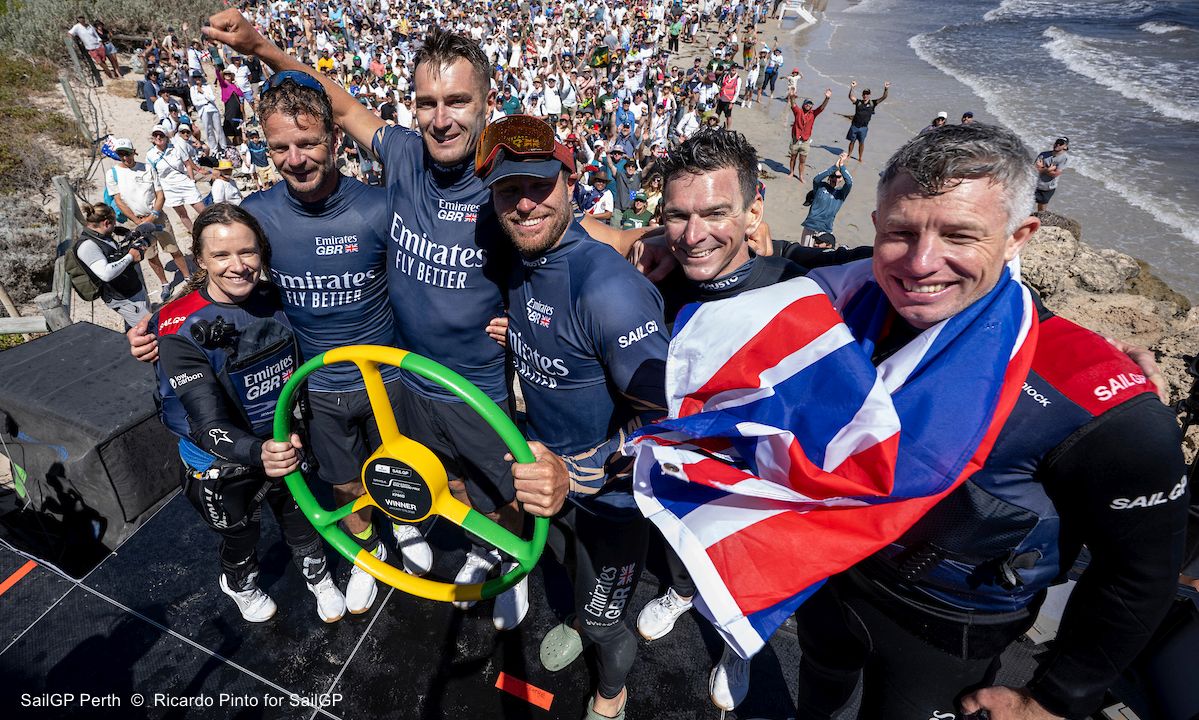 SailGP GBR Win Perth 2026