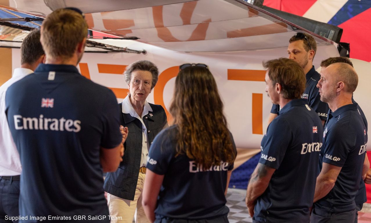 SailGP HRH Visit