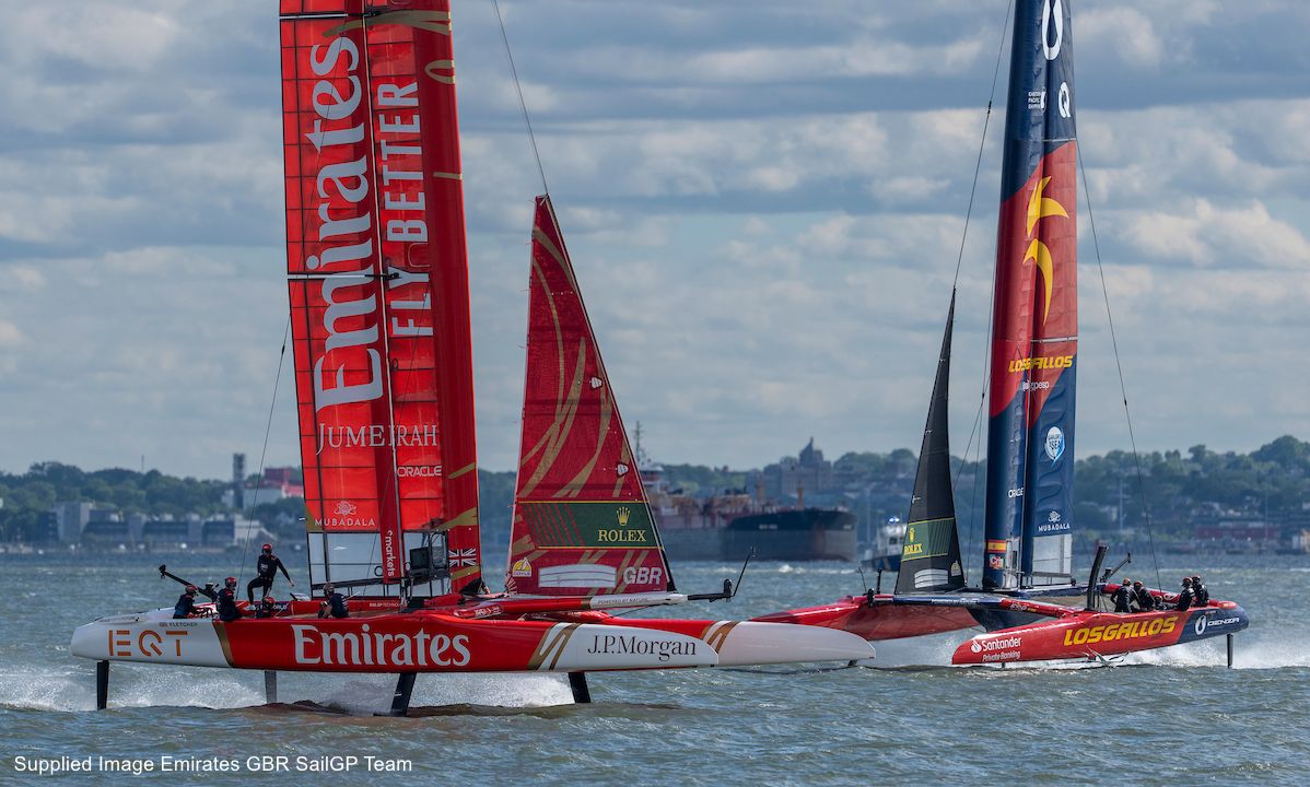 SailGP Portsmout Practice