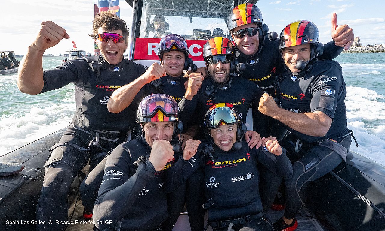 SailGP Spain Crew Winners Portsmouth