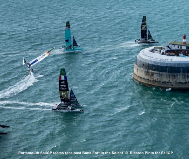SailGP Bank Fort Solent