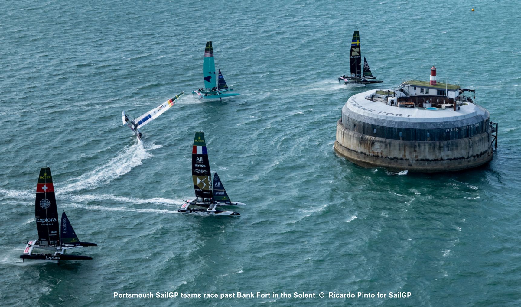 SailGP Bank Fort Solent